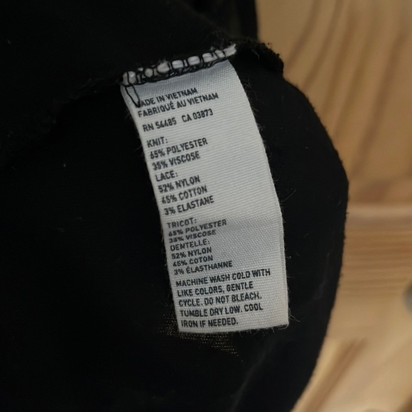 American Eagle Outfitters Black Lace Tank Top - Picture 8 of 8